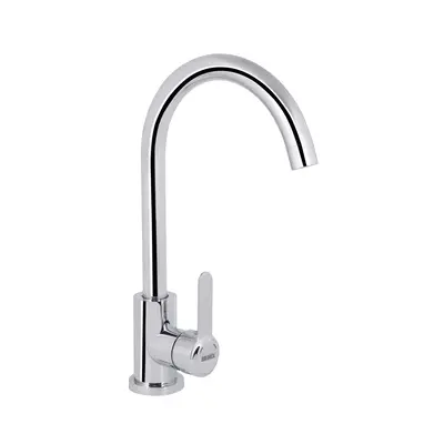 Змішувач для кухні U-образний Brinex Pure 015F U-образний Chrome BRIPUR015FCRM