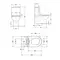Унітаз підлоговий Qtap Swan Ultra Quiet з сидінням Soft-close 640x360x835 мм QT16222182TW White