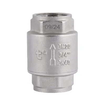 Зворотний клапан Thermo Alliance Forte 3/4"ВВ нікель із латунним штоком TAF240W20