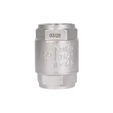 Зворотний клапан із латунним штоком Thermo Alliance Forte 1 1/2"ВВ нікель TAF240W40