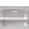 Кухонна мийка Brinex 5080-L 0,6 мм Satin (BRIN5080LSAT06)