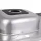 Кухонна мийка Brinex 6080-L 0,6 мм Satin (BRIN6080LSAT06)