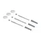 Раковина на пральну машину Qtap Arvin 595x595x115 мм, White QTARV2365WHI48575
