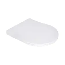 Сидіння для унітаза Qtap (Robin 490,610, Scorpio 490) з мікроліфтом Slim QTSC179W48675