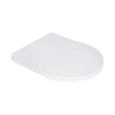 Сидіння для унітаза Qtap (Robin 490,610, Scorpio 490) з мікроліфтом Slim QTSC179W48675