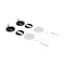 Qtap Сидіння для унітаза (Crow 640) 460x350x47 мм, White, з мікроліфтом, Slim Duroplast, Quick Release QTSC179W48700