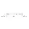 Шланг для газу Thermo Alliance Standart білий 1/2" ВВ 60 см SD90G60