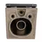 Унітаз підвісний Qtap Tern Ultra Quiet 520×345×325 мм, Stone grey, з сидінням Slim Duroplast / Soft-close / Quick Release QTTER26SG49000