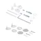 Унітаз підвісний Qtap Tern Ultra Quiet 520×345×325 мм, Stone grey, з сидінням Slim Duroplast / Soft-close / Quick Release QTTER26SG49000