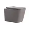 Унітаз підвісний Qtap Tern Ultra Quiet 520×345×325 мм, Stone grey, з сидінням Slim Duroplast / Soft-close / Quick Release QTTER26SG49000