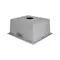 Мийка для кухні інтегрована під стільницю Lidz Handmade H4843 Brushed Steel 3,0/1,0 мм LDH4843BRU49441