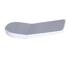 Ручка картриджа Qtap (42x109,2x34,3) для змішувачів Presto Chrome/White QTPRE421092343CRW50514