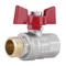 Кран кульовий Thermo Alliance Standart 1/2"ВЗ "метелик" SD607NW15PN40