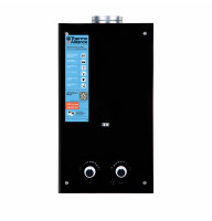 Колонка газова димохідна Thermo Alliance JSD20-10GD 10 л панель скляна Black