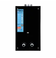 Колонка газова димохідна Thermo Alliance JSD20-10GD 10 л панель скляна Black