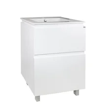 Комплект Qtap Albatross 605х825х460 White тумба підлогова + раковина урізна QT0171TN600D3060CW