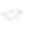 Комплект Qtap Albatross 605х825х460 White тумба підлогова + раковина урізна QT0171TN600D3060CW