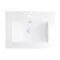 Комплект Qtap Albatross 605х825х460 White тумба підлогова + раковина урізна QT0171TN600D3060CW