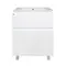 Комплект Qtap Albatross 605х825х460 White тумба підлогова + раковина урізна QT0171TN600D3060CW