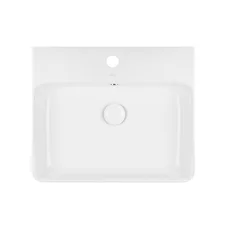 Раковина Qtap Nando 500х420х130 White з донним клапаном QT1211K404AW