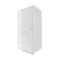 Душова кабіна Qtap Capricorn CRM1018RC6 100х80 см, скло Clear 6 мм, CalcLess, без піддона