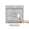 Мийка для кухні інтегрована Lidz Handmade H5050 (LDH5050BRU35375) Brushed Steel 3,0/1,0 мм