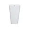 Раковина для підлоги моноблок Qtap Tern 440х380х830mm White з донним клапаном QT1711G302W
