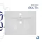 Раковина Qtap Albatross 620х460х180 White без донного клапану QT01113060CW1