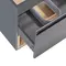 Тумба підвісна Qtap Robin 900х580х500 GRAPHITE/WHITISH OAK QT1374TPВ9002NGWO