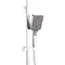 Душова система універсальна Qtap Swan Cascada на три споживачі (з виливом) QTSWA111CRM45566 Chrome