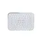 Лійка для верхнього душу Qtap Hlavova 260x180 мм прямокутна QTHLA107CRM45785 Chrome/White
