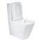 Унітаз підлоговий Qtap Tern Ultra Quiet безобідковий з сидінням Soft-Close QT17222175AUQ1W White