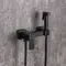 Набір для гігієнічного душу Lidz Kubis 110 Black LDKUB110BLA46104 прямокутний