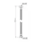 Шланг для води Thermo Alliance Standart 20 см NYLON 1/2"x1/2" НН TAS387W20