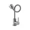Змішувач для кухні Brinex Pure 015F41 з гнучким виливом   Nickel BRIPUR015F41NKL