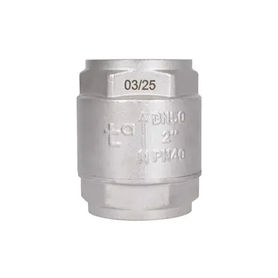 Зворотний клапан із латунним штоком Thermo Alliance Forte 2"ВВ нікель TAF240W50
