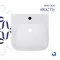 Комплект Qtap Crow: Раковина напольна моноблок 445x420x840 мм White + Донний клапан PU02O