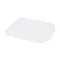 Сидіння для унітаза підлогового (Aries) 445×360×30 мм, White, з мікроліфтом? Slim Duroplast, Quick Release QT03228302W3 Qtap