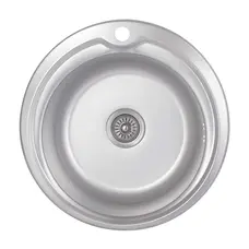 Кухонна мийка Brinex 510-D 0,8 мм Satin (BRIN510SAT08)
