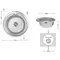 Кухонна мийка Brinex 510-D 0,8 мм Satin (BRIN510SAT08)
