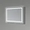Дзеркало Qtap Mideya (DC-F613) 700х500 з LED-підсвічуванням Touch, з антизапотіванням, димером QT2078NCF7050W