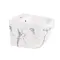 Біде підвісне Qtap Robin 515x370x350 мм, Marble QT13551381GMR