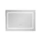 Дзеркало Qtap Cardinal (CA1) 800х600 з LED-підсвічуванням Touch, з антизапотіванням, з димером, рег. темп. кольору (3000-6500K) QT0478C8060