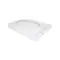 Сидіння для унітазу Qtap (Stork, Aquarius 630) 420x336x22 мм, White, з мікроліфтом, Slim Duroplast, Quick Release QTSC179W49263