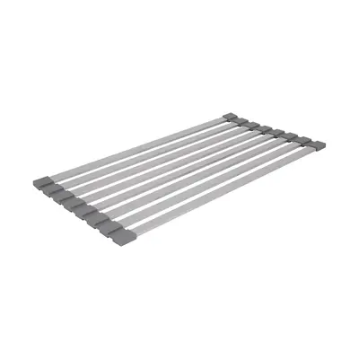 Сушарка на кухонну мийку Lidz Acsis LA11 Gray, плоска основа, для посуду 430х218 мм LDACSLA11GRA49765