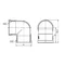 Кут SD Forte 1" 1/2 ВВ SF36840
