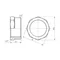 Футорка Thermo Alliance Forte 1 1/2"Зх1 1/4"В SF3744032