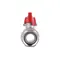 Кран кульовий з накидною гайкою Thermo Alliance Forte 3/4" ВЗ для води прямий SF261W20