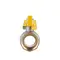 Кран кульовий Thermo Alliance Standart 1" ВР для газу (метелик) SD602NG25PN40