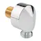 Підключення для шланга Qtap Spojeni округле QT0020CRM Chrome Підключення для шланга Qtap Spojeni округле QT0020CRM Chrome